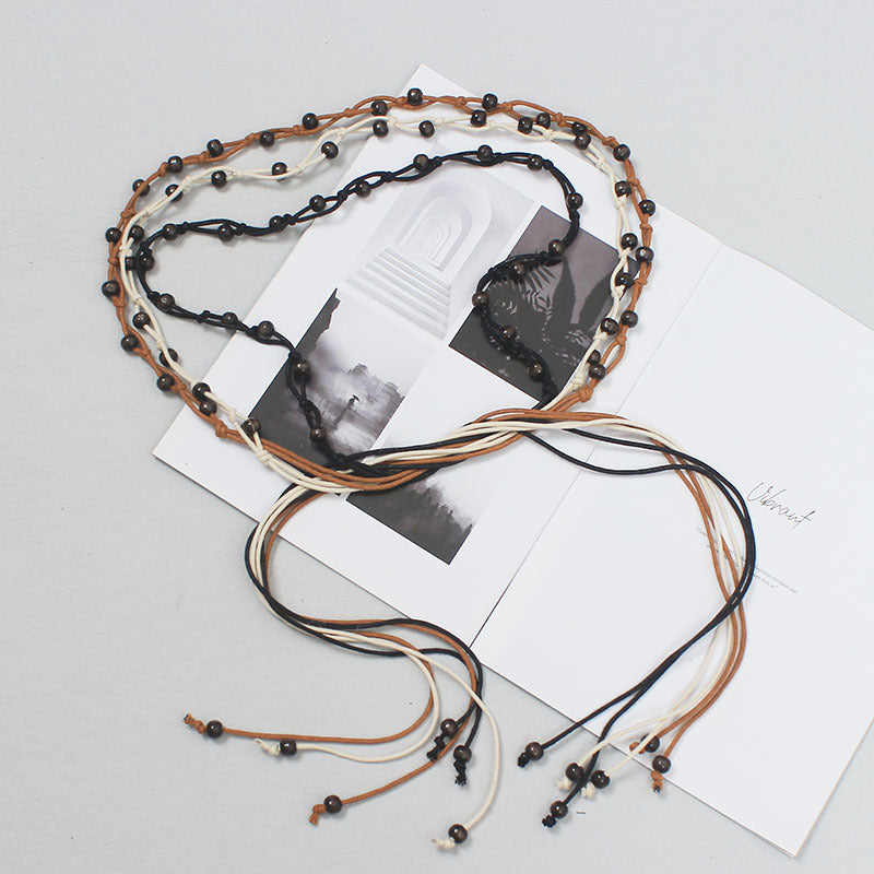 Cintura Catena Vita con Perle - Accessorio Abito Donna