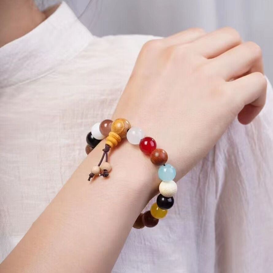 Bracciale Rosario 18 Perline Bodhi Multitesoro - Unisex
