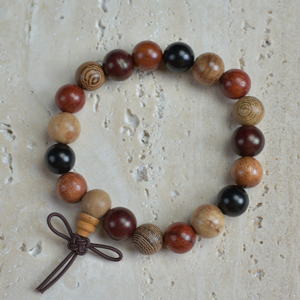 Natural multi-treasure sandalwood multi-circle bracelets 108 beads beads live supply manufacturers wholesale boutique Wen play chain