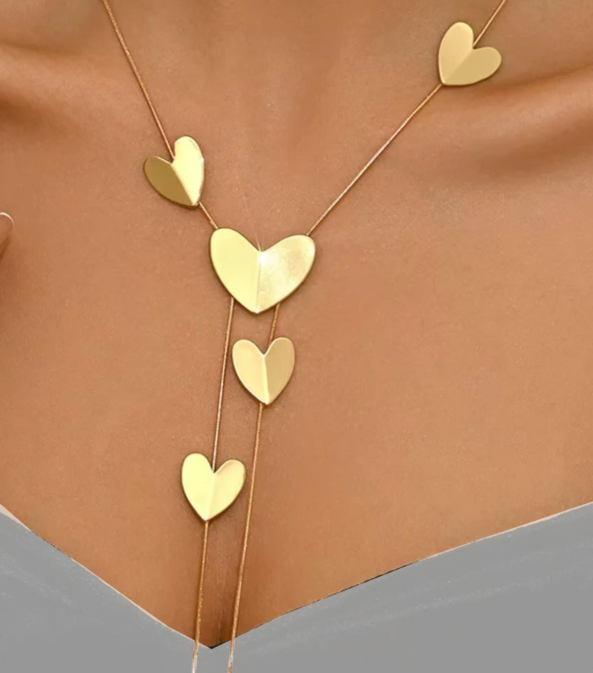 European and American Cross-border All-match Women's Long Necklace Trendy Temperament Jewelry Round Pieces Hollow Geometric Chain Necklace