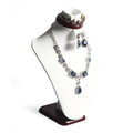 Espositore Collane in Legno a Forma di Collo - Display Gioielli