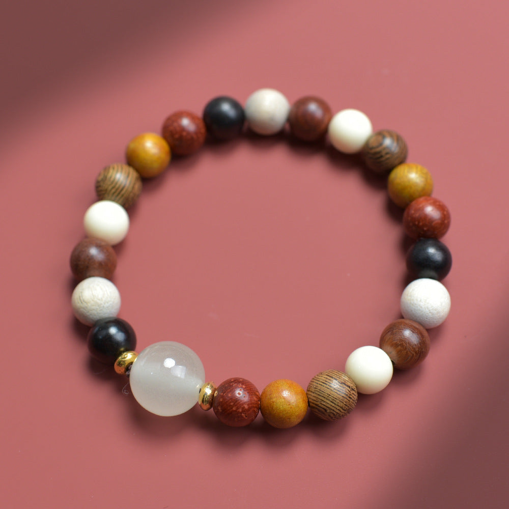 Natural multi-treasure sandalwood multi-circle bracelets 108 beads beads live supply manufacturers wholesale boutique Wen play chain
