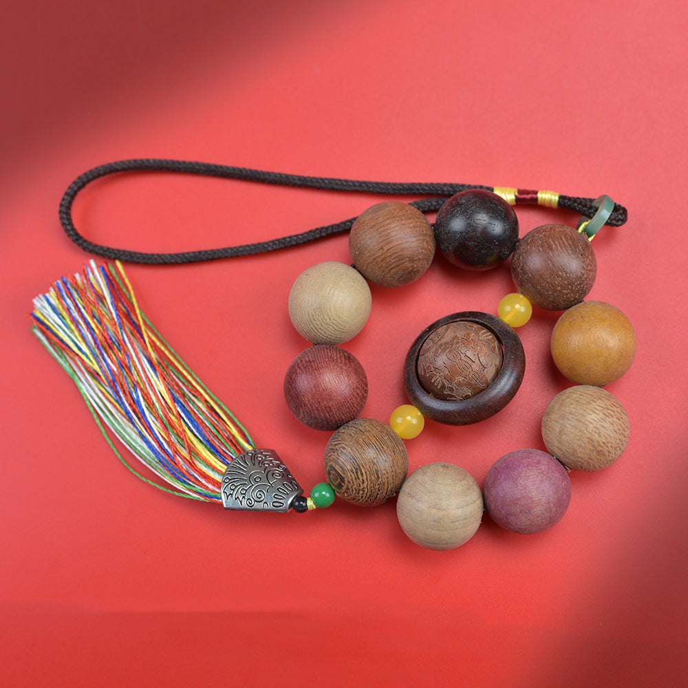 Natural multi-treasure sandalwood multi-circle bracelets 108 beads beads live supply manufacturers wholesale boutique Wen play chain