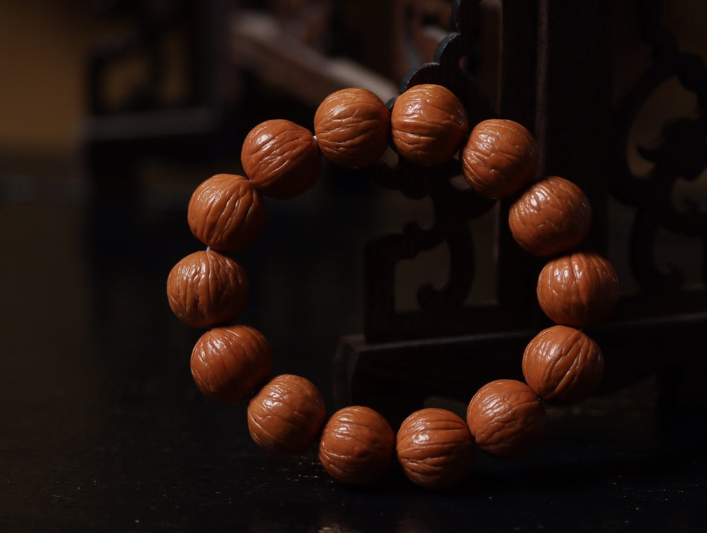 Monkey Head Natural King Kong Star Moon Cook DIY Accessories Men's and Women's Pan Wen Play Hand-held Chain Buddhist Bead String