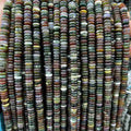 2×6 Natural Stone Colorfuled Crystal Abacus Beads Spacer Beads Beads Cross-Border Hot-Selling Jewelry DIY Bracelet Necklace