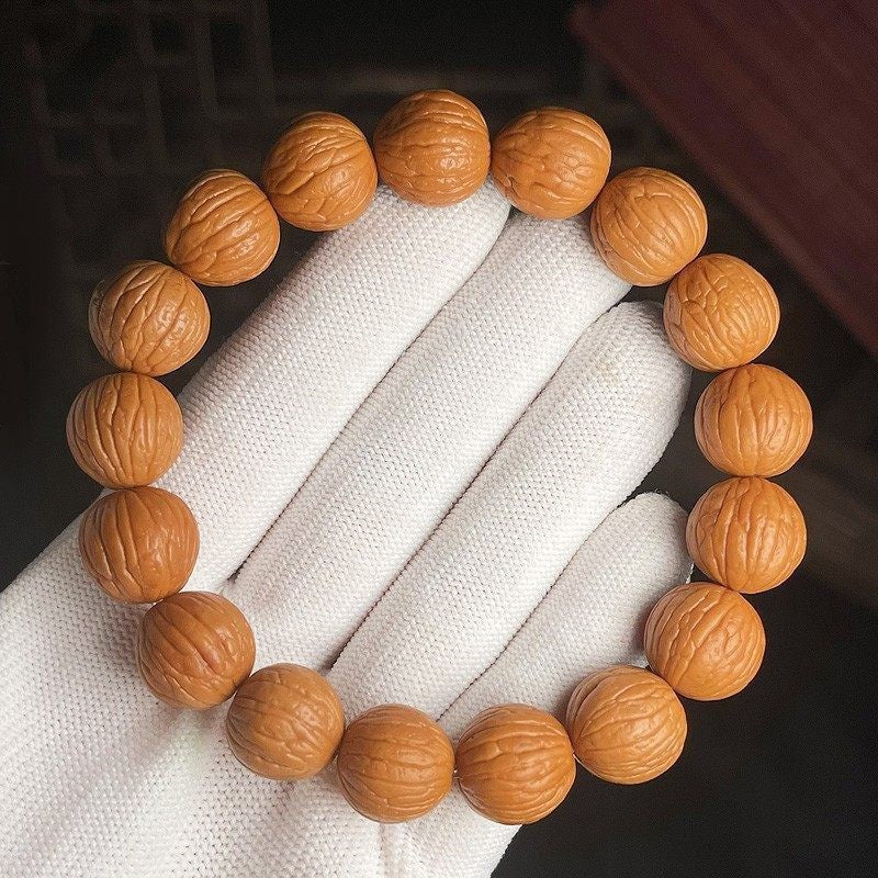 Monkey Head Natural King Kong Bodhi Star Moon Cooked DIY Accessories Men's and Women's Play with Handheld Chain Buddhist Prayer Bead String
