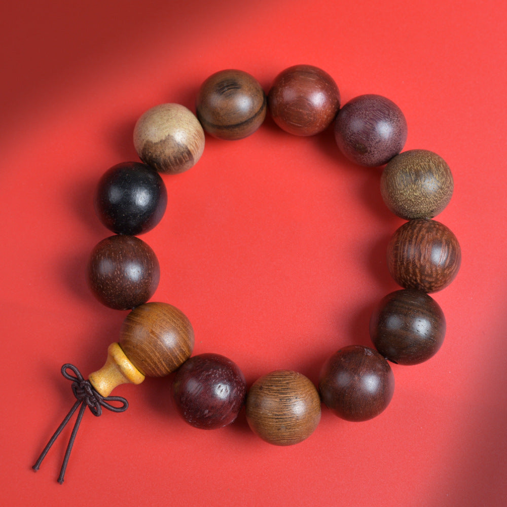 Natural multi-treasure sandalwood multi-circle bracelets 108 beads beads live supply manufacturers wholesale boutique Wen play chain