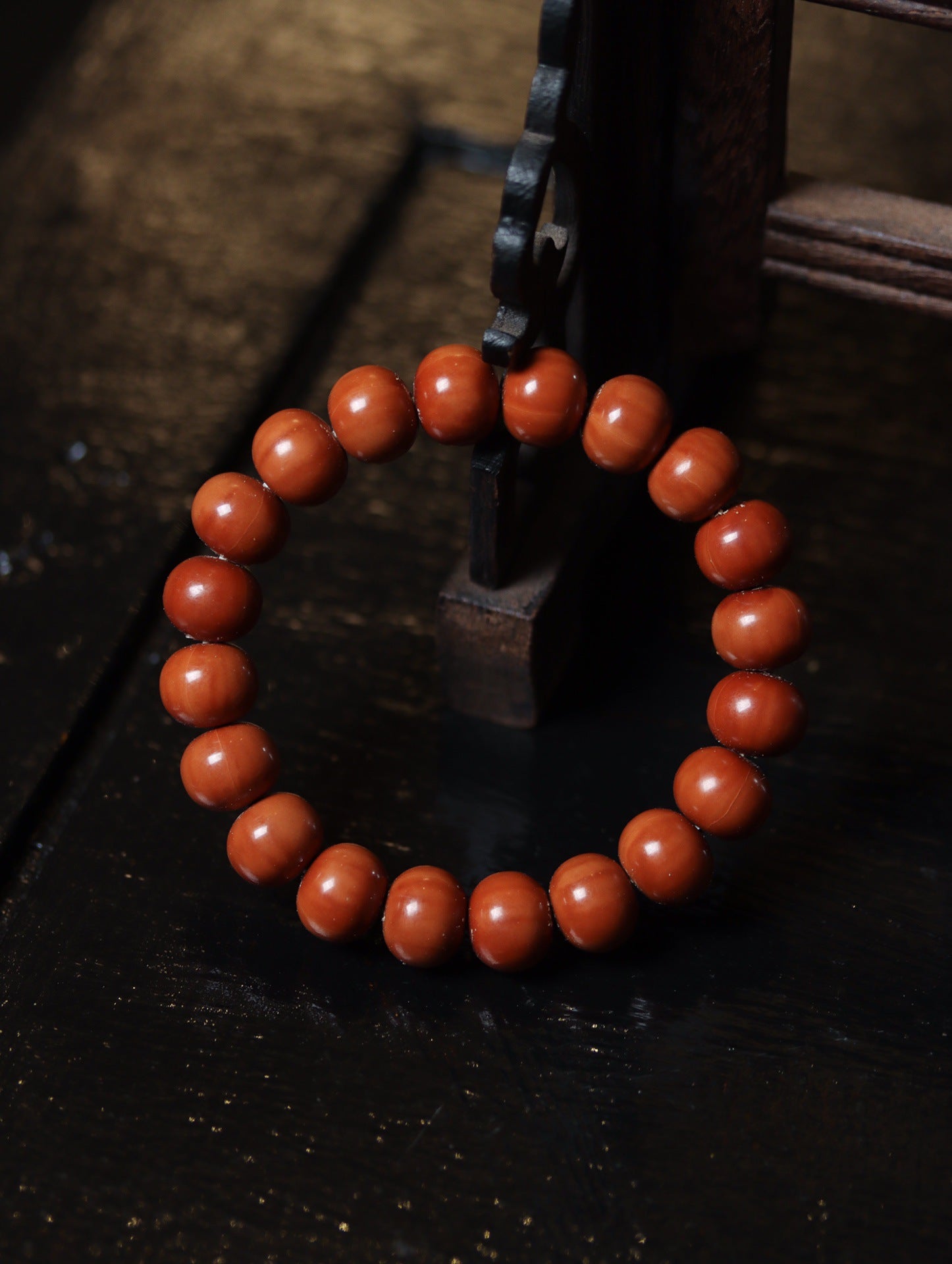 Monkey Head Natural King Kong Bodhi Star Moon Cooked DIY Accessories Men's and Women's Play with Handheld Chain Buddhist Prayer Bead String