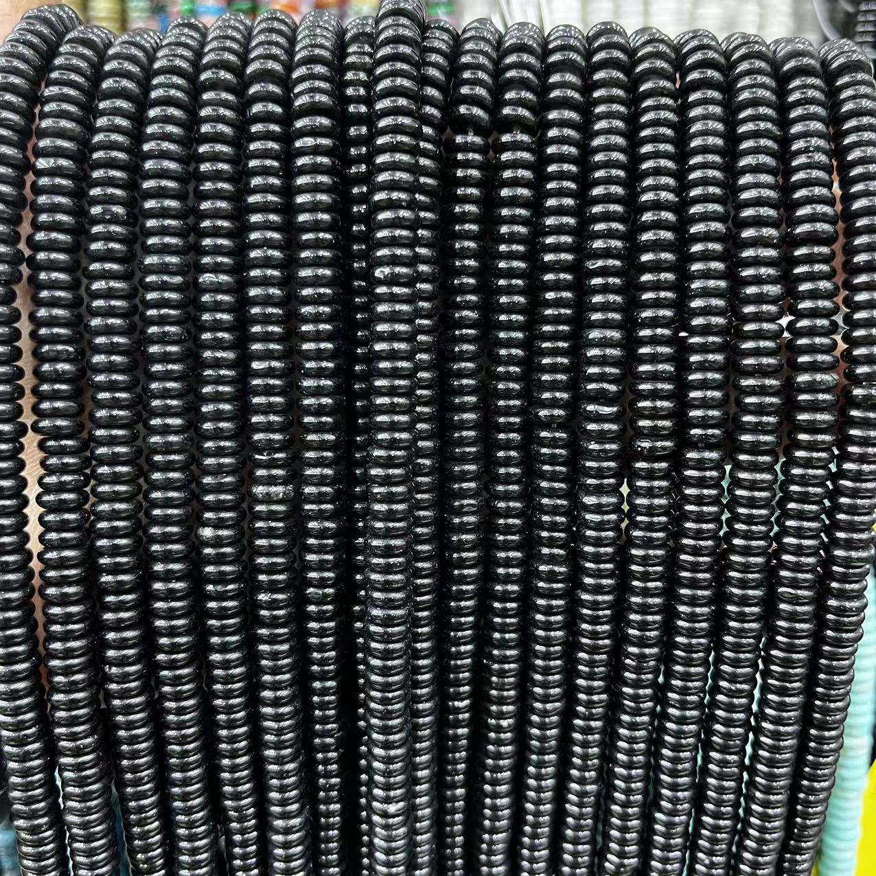 2×6 Natural Stone Colorfuled Crystal Abacus Beads Spacer Beads Beads Cross-Border Hot-Selling Jewelry DIY Bracelet Necklace