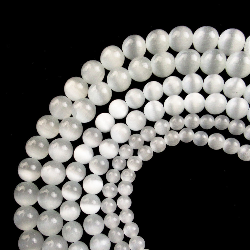 Perline Occhio di Gatto Sfuse per DIY Bracciali e Collane