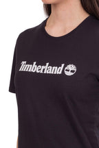 TIMBERLAND - T-shirt donna con logo lineare  - Taglia XL-8