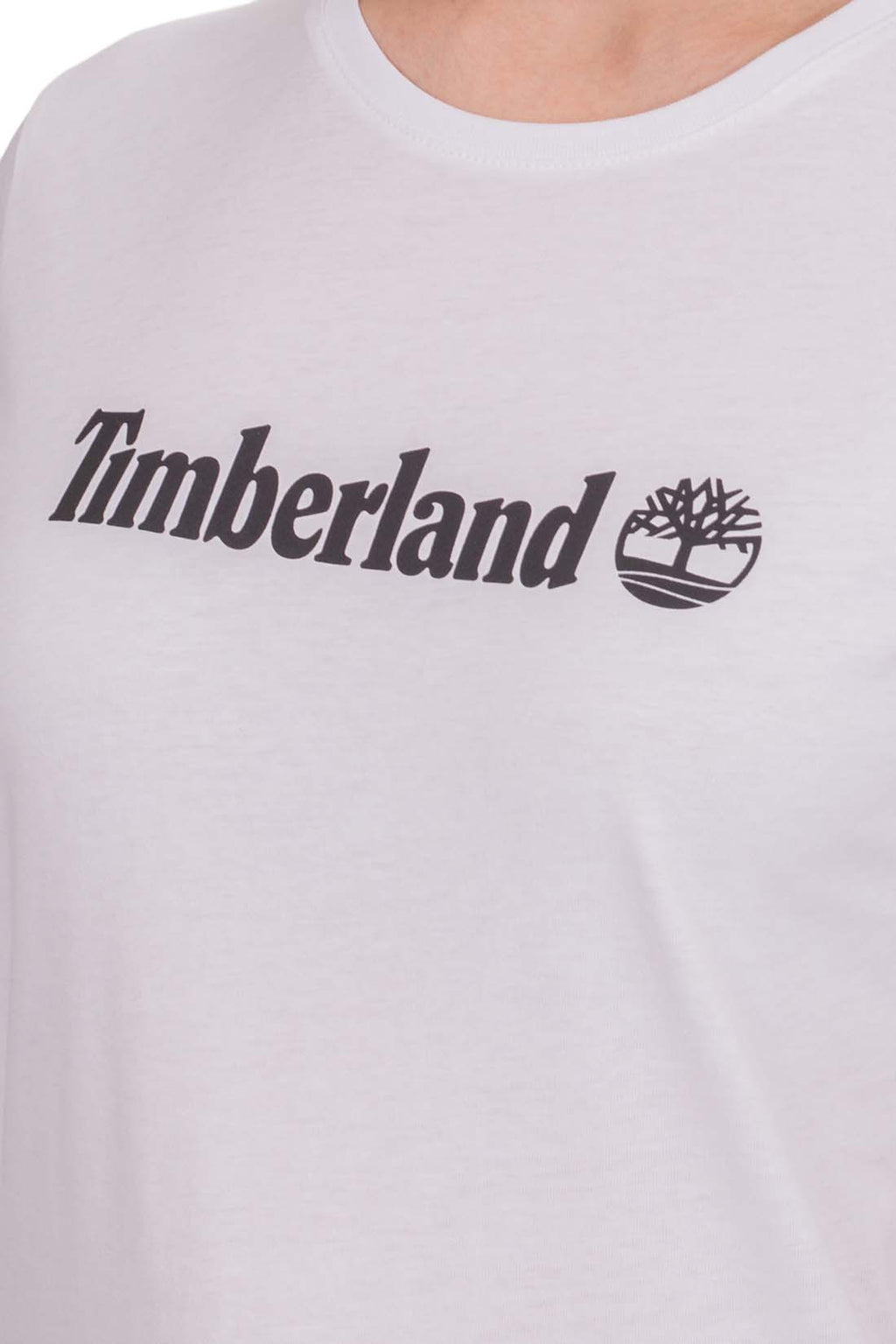 TIMBERLAND - T-shirt donna con logo lineare  - Taglia XL-23