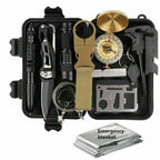 Kit di Sopravvivenza 14 in 1 per All Aperto Escursionismo e Sicurezza