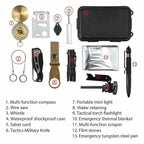 Kit di Sopravvivenza 14 in 1 per All Aperto Escursionismo e Sicurezza