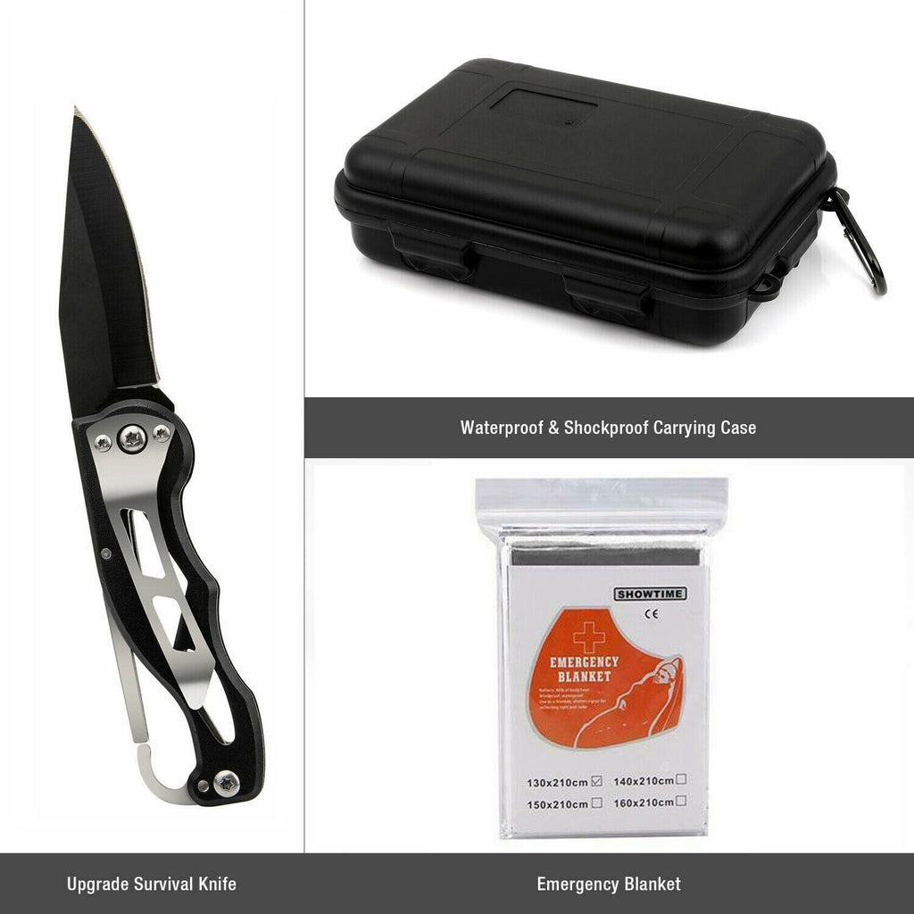Kit di Sopravvivenza 14 in 1 per All Aperto Escursionismo e Sicurezza