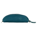 RB1015BZ | Fanny pack with removable shoulder strap in Genuine Leather Made in Italy. Polished Nickel metal snap hook attachments - Brassy color - Dimensions: 24 x 14 x 7
