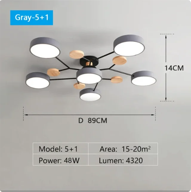 Modern LED Chandelier Lighting for Pendant Lamp Living Room Bedroom Study Home Decoration Indoor Lighting AC220V