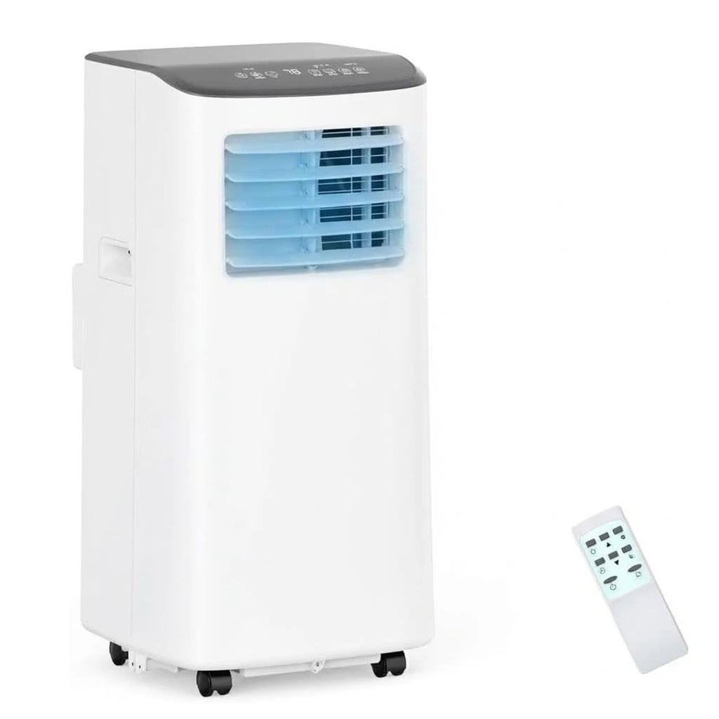 Condizionatore d'aria portatile da 8.000 BTU, raffredda fino a 350 piedi quadrati, unità AC portatile 3-IN-1 a risparmio energetico con modalità ventilatore e deumidificatore