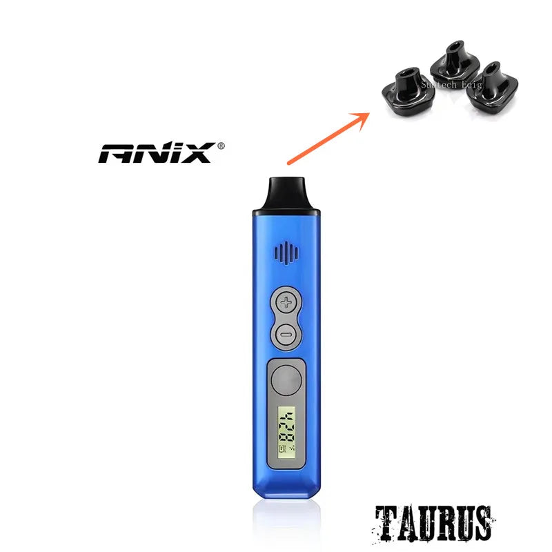 100% originale Pathfinder V2 vaporizzatore per erbe secche TAURUS kit penna Vape a base di erbe LCD schermo visibile controllo della temperatura sigarette elettroniche
