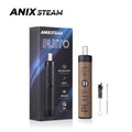 Anix-Steam Plutone Vaporizzatore per erbe secche 1100mAh Impostazione della temperatura a 3 velocità Kit sigaretta elettronica con camera di riscaldamento in acciaio inossidabile 304