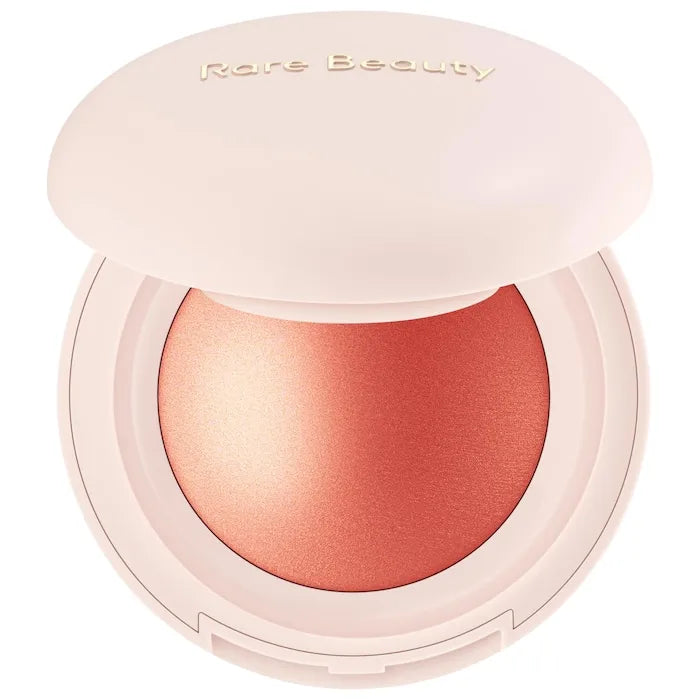 Set di blush Rare Beauty: Blush liquido effetto purè di patate, Blush in polvere che esalta il colore della pelle, con texture fine, facile da applicare e sfumare.