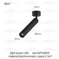 LED Ceiling Light Clothing Store Spotlight Restaurant Coffee Shop Decorative Light Kitchen Bedroom Ceiling Indoor Lighting
