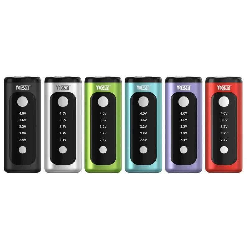 12 pz Originale Yocan Kodo Plus Box Mod 900 mah Preriscaldamento Penna Vape a Tensione Variabile Portatile 510 Batteria per Cartucce Vaper Carrelli