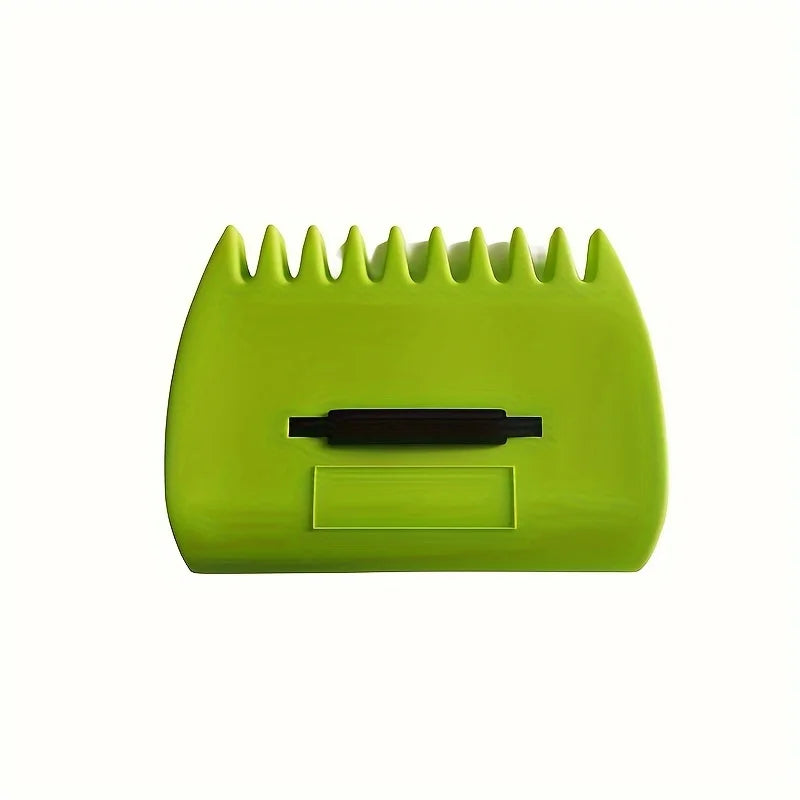 Rastrello da giardinaggio portatile, comodo per pulire i detriti nel cortile e al prato, forniture da giardinaggio per interni ed esterni.
