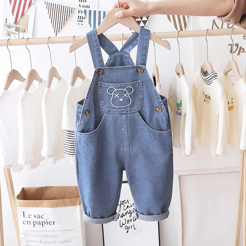 IENENS Bambino Infantile Del Ragazzo Pantaloni Lunghi Del Denim Tute e Salopette Salopette Capretti Del Bambino Dei Ragazzi Dei Jeans Della Tuta Dei Vestiti Abbigliamento Abiti Pantaloni