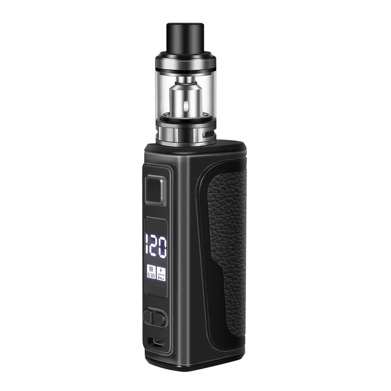 Kit vaporizzatore per sigaretta elettronica Wolfcoolvape 1000mAh 30W + 3 cartucce extra Q da 2ml per sigaretta elettronica Vaper opzionale RGB