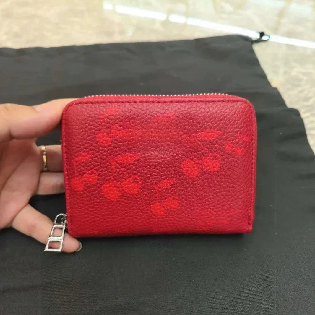 Black Wings, Borsa da donna Hot Diamond, Borsa con catena in metallo, Portafoglio porta carte, Denim.