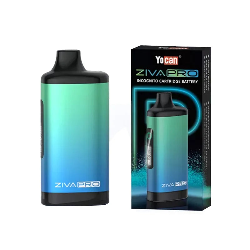 Kit originale Yocan Ziva Pro Vape Vaporizzatore 650mAh Batteria 510 Filettatura Schermo OLED 1.8V-4.2V Vape Pen Sigaretta elettronica Mod