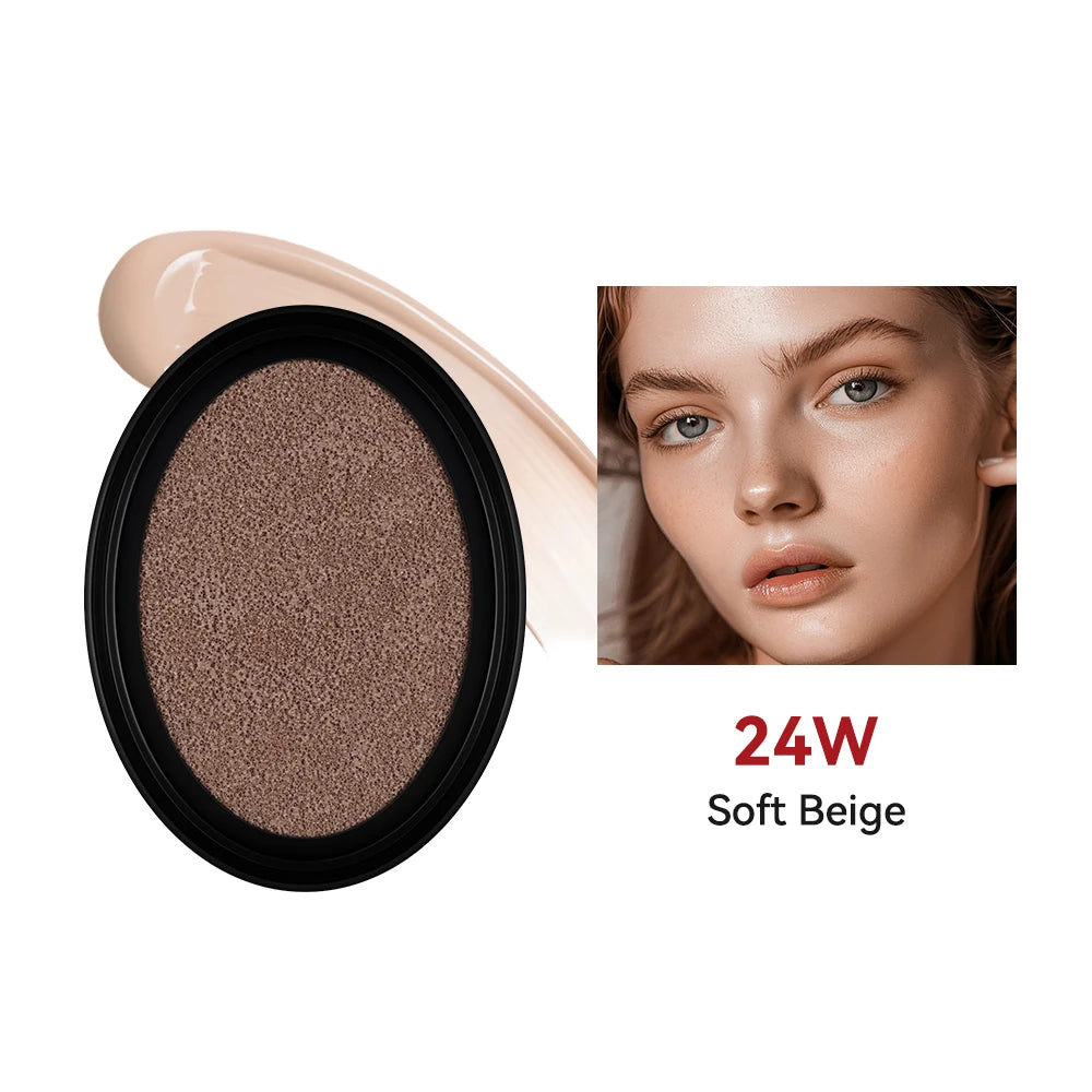 Waterproof Cushion Foundation Refill Long-lasting High Coverage Foundations Korean Makeup CC Cream Foundation Tone Up Cream