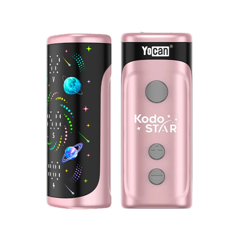 Originale Yocan Kodo Star Box Mod 400mAh Batteria di preriscaldamento Vape Pen 510 Thread Cart 1.8V-4.2V Schermo OLED Sigaretta elettronica