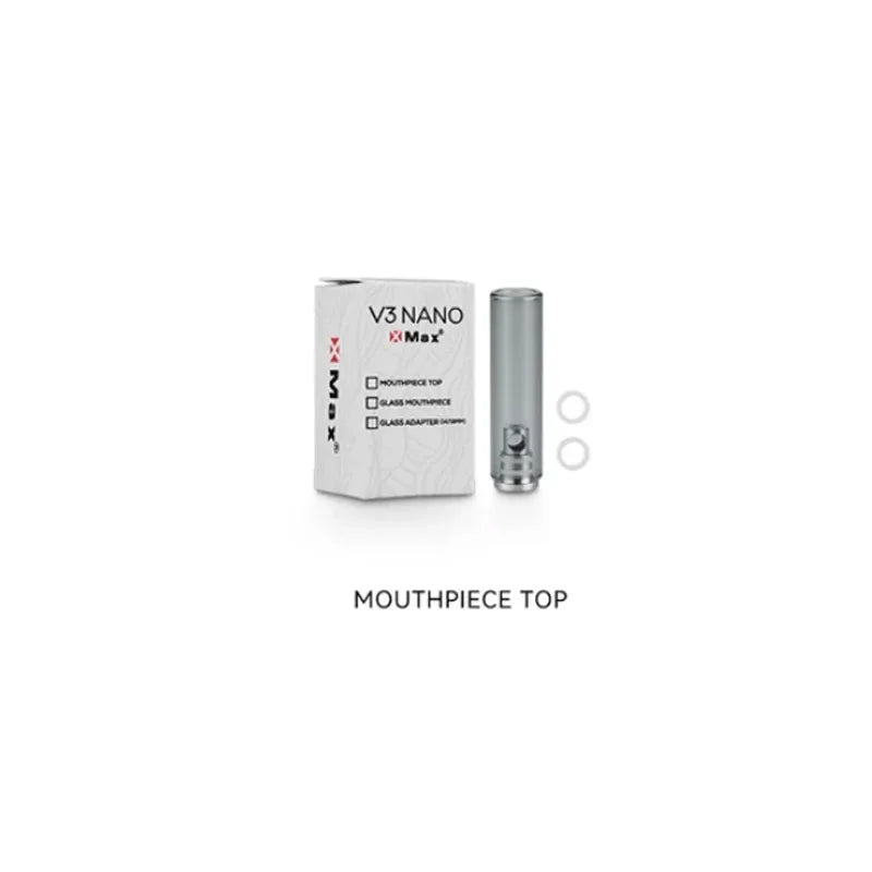 Kit Originale Xmax V3 Nano per Sigaretta Elettronica, Vaporizzatore 1000mAh con Caricatore USB-C e Boccaglio in Vetro per Erbe Secche
