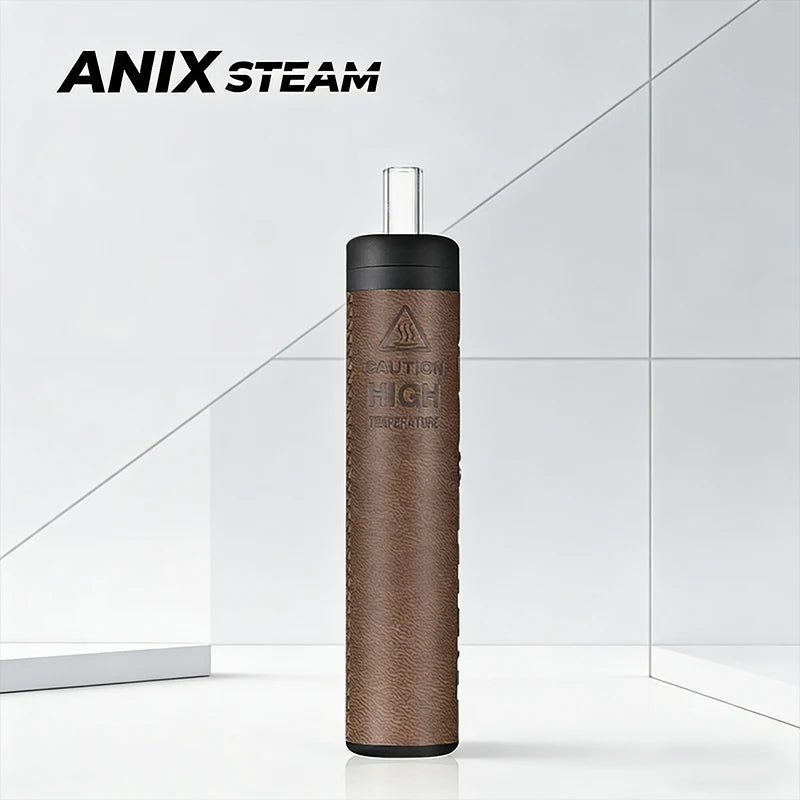 Anix-Steam Plutone Vaporizzatore per erbe secche 1100mAh Impostazione della temperatura a 3 velocità Kit sigaretta elettronica con camera di riscaldamento in acciaio inossidabile 304