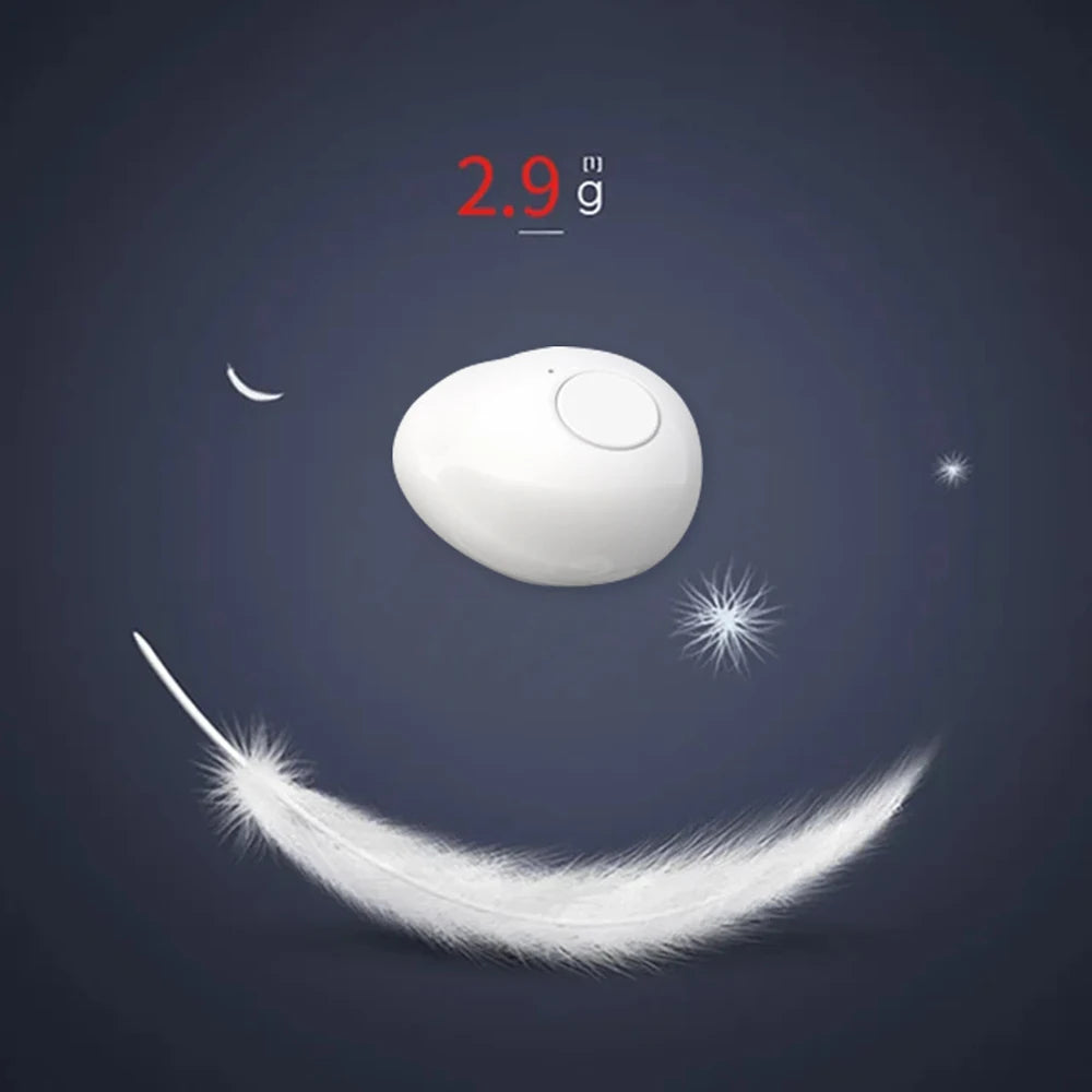 Mini cuffie per il sonno invisibili Auricolari wireless Bluetooth TWS con microfono Auricolari in-ear con cancellazione del rumore Cuffie sportive