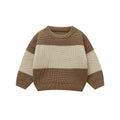 Neonati maschi Maglioni Vestiti Autunno Inverno Lavorato a maglia Infantile Pullover unisex Girocollo Maniche lunghe Maglieria per bambini Top 1-3 anni