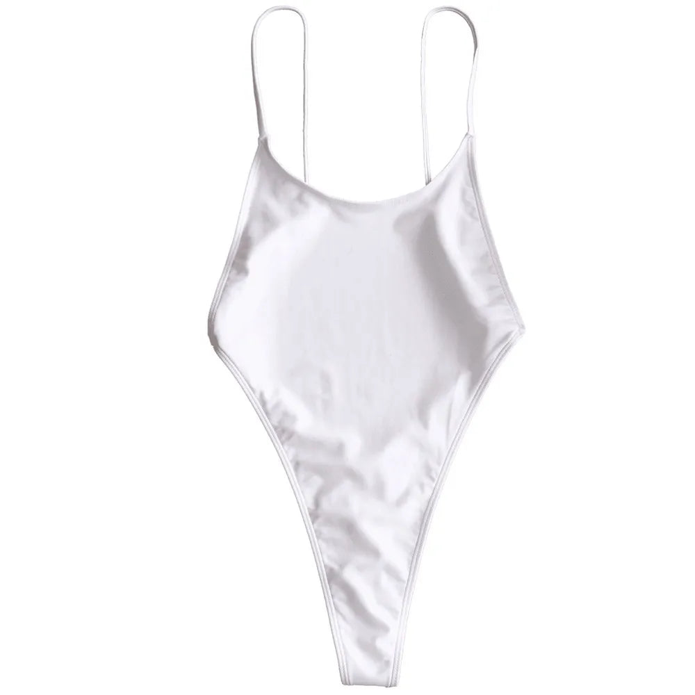 Sexy Extreme String Mini Micro Perizoma Donna Costumi da bagno Costume intero Costume da bagno femminile Costume da bagno Swim Backless Monokini Lady