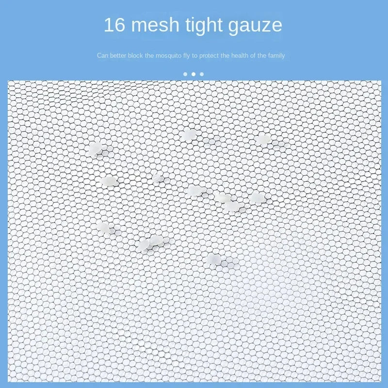 Zanzariera fai-da-te per finestra del letto Tessili per la casa The Mesh Tende autoadesive per interni anti-insetti e mosche da giardino