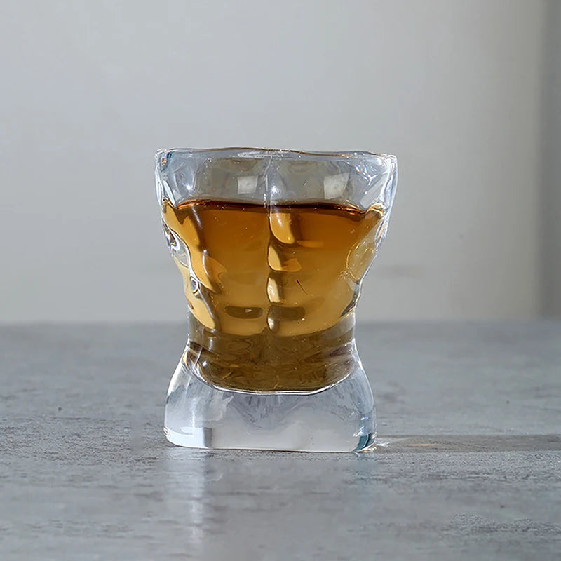 1PC Nuovo Unico Tazza di Birra Divertente Uomini Donne A Forma di Corpo Trasparente Bicchiere di Vino Bar Drinkware Cocktail Tazza di Caffè Succo di Tè