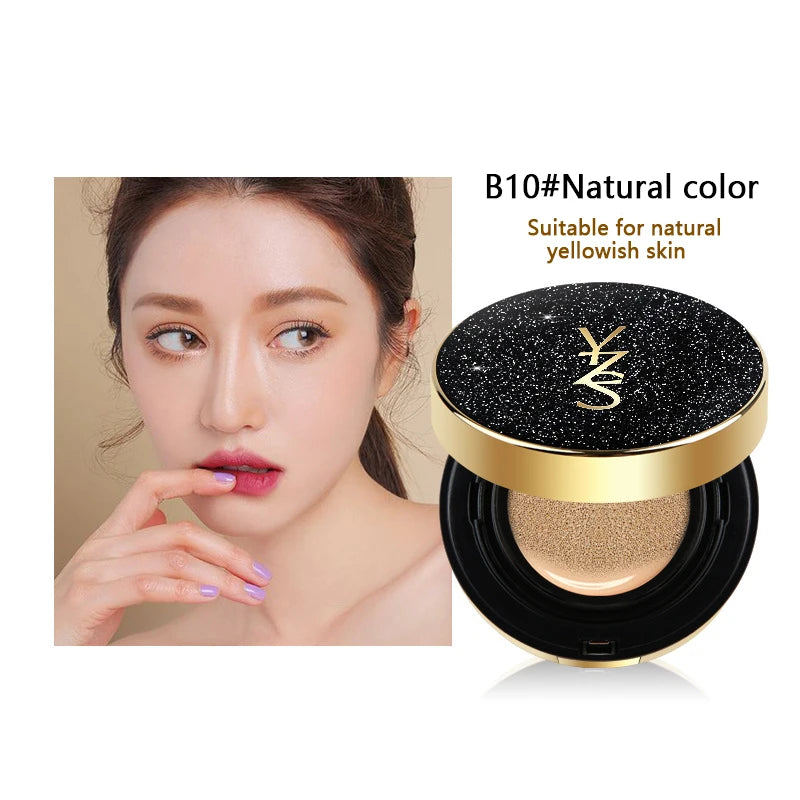Correttore idratante a 3 colori, cuscino d'aria, crema BB, crema isolante idratante leggera, fondotinta liquido, trucco con impostazione naturale
