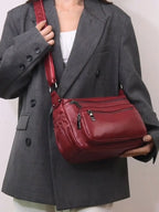 Borsa Donna Luxury in Vera Pelle Minimalista – Tracolla Strutturata