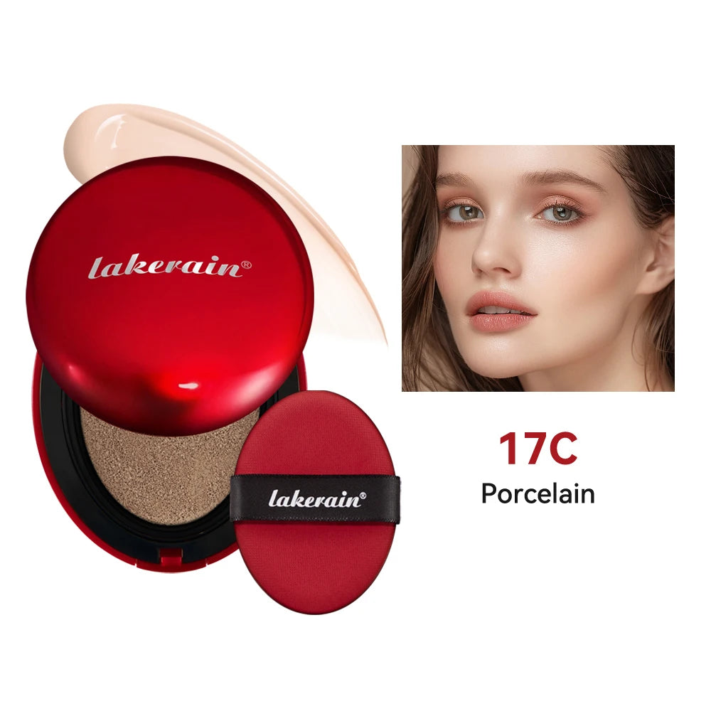 Fondotinta Cushion Coreano Idratante Naturale Copertura 72H Semi-Matte Lunga Durata Base Trucco Donna