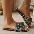 Infradito Boho Floreali Leggere – Pantofole Casa Taglie Grandi