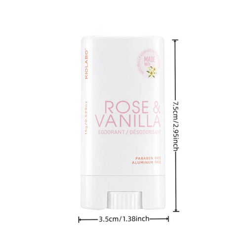15g deodorizing cream, compact and portable, keeps you fresh all day long, suitable for armpits/body/private parts, suitable for daily use.