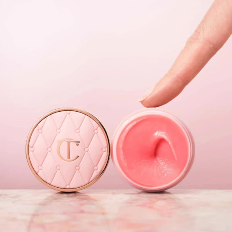 Charlotte Tilbury CT Maschera labbra idratante e riparatrice, Balsamo labbra schiarente ed esfoliante, Rossetto solido in gel, Lucidalabbra