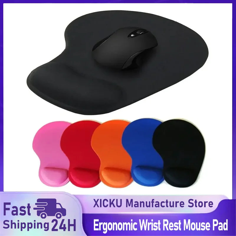 Tappetino Per Mouse Ergonomico 2025 Con Poggiapolsi Antiscivolo