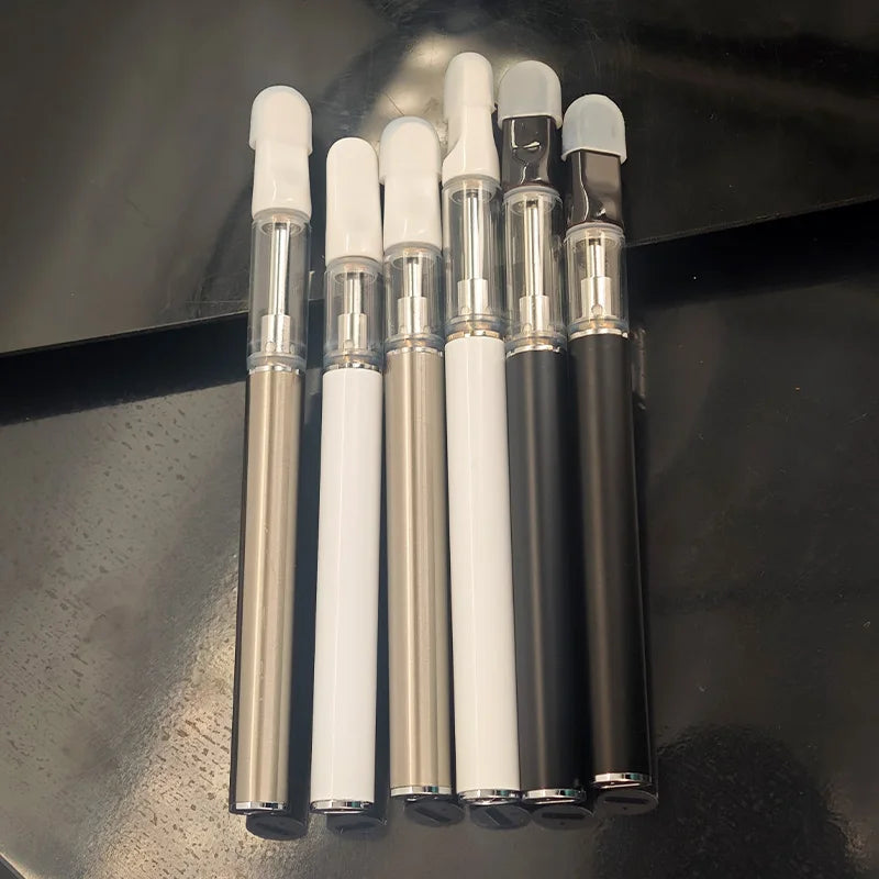 10 pz CC-ell TH205 Ricaricabile E Sigaretta Vape Pen Kit 350 mAh Batteria 0.5 ml 1.0 ml Cartucce Bobina di Ceramica Carrelli per Olio Spesso