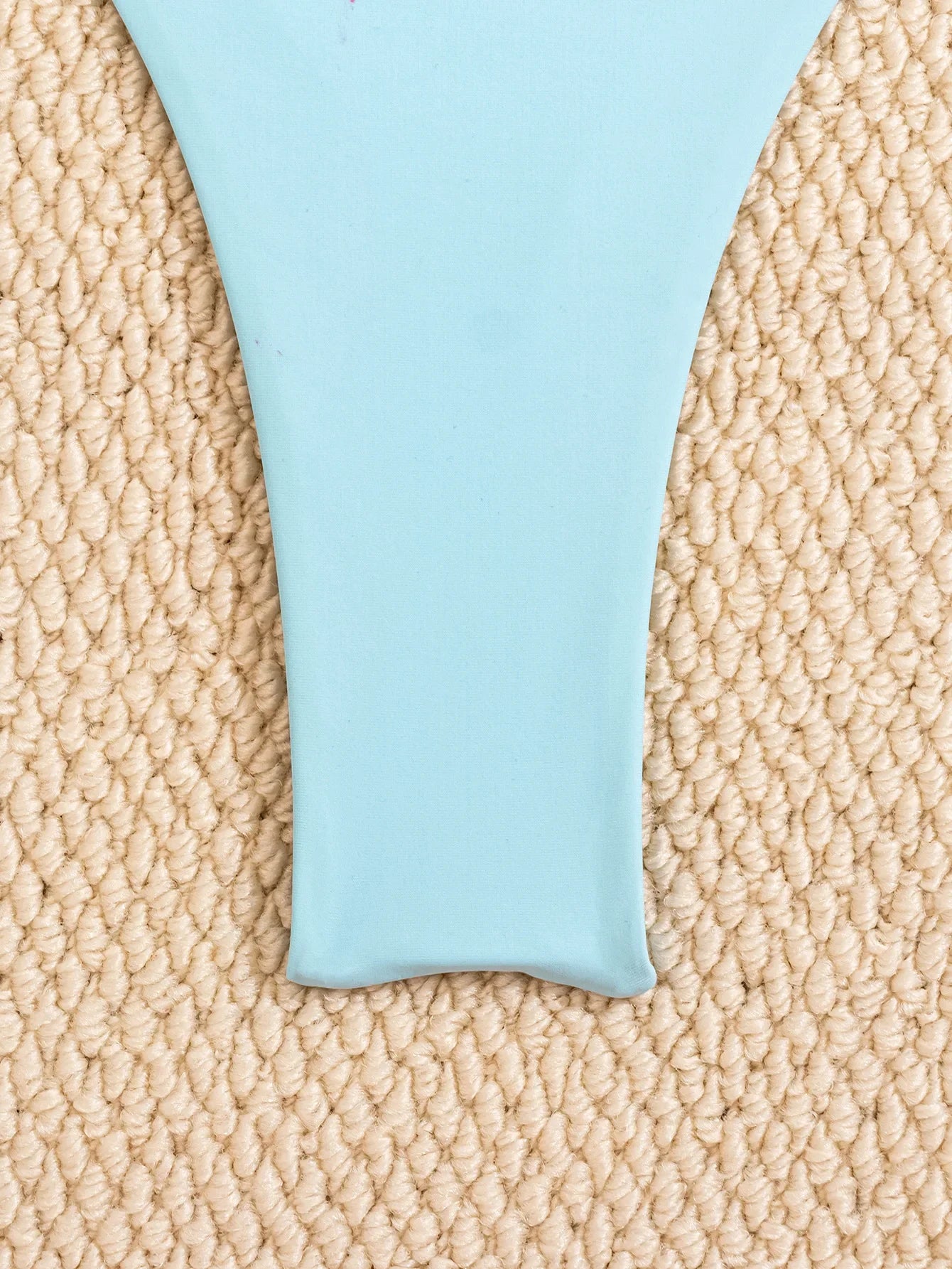 Costume da bagno sexy a fascia 2026 da donna, blu cielo con ornamento a stella marina, push-up, perizoma brasiliano, micro bikini da spiaggia